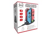 Spil tilbehør - Deep Explorer 4-in-1 Joy-Con Charging Station - Oplader - Nintendo Switch - 726529602975