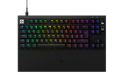 Tastatur - Logitech G PRO X 2 Rapid - Gaming Tastatur - Uden Numpad - Amerikansk engelsk - Hvid - 920-014097