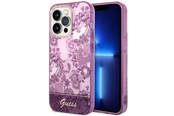 Mobil - Covers & Cases - GUESS Porcelain Collection case for iPhone 14 Pro Max - fuchsia - 3666339064396