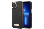 Mobil - Covers & Cases - GUESS GUHMP13MSAPSTK iPhone 13 6.1" black/black hardcase Peony Logo Plate MagSafe - 3666339056667