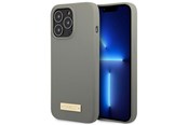 Mobil - Covers & Cases - GUESS GUHMP13XSPLG iPhone 13 Pro Max 6.7" grey/grey hard case Silicone Logo Plate MagSafe - 3666339056926