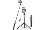Stativ - UGREEN LP586 Selfie stick telescopic tripod with Bluetooth remote control - 1.5m - Black - 15062
