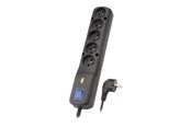 Strømkabel (ekstern) - Lestar LF-530WA - LF530WA 1.5m BLK