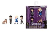 Merchandise - Jada Toys - Wednesday 4-pak figurer 2.5" - 9335325314R00