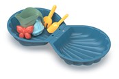 Legetøj - Smoby S.Life simpel pyntet mini sandkasse - 7600868001