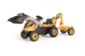 Legetøj - Smoby Builder Max traktor + trailer - 7600710304