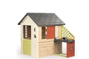 Legetøj - Smoby S. Life Nature legehus + køkken - 7600810739