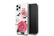 Mobil - Covers & Cases - GUESS GUHCN58ROSTRT iPhone 11 Pro transparent hardcase Flower Desire Pink & White Rose - 3700740474204