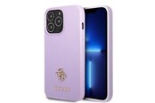 Mobil - Covers & Cases - GUESS GUHCP13LPS4MU iPhone 13 Pro / 13 6.1" purple/purple hardcase Saffiano 4G Small Metal Logo - 3666339048068