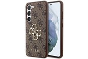 Mobil - Covers & Cases - GUESS GUHCS23S4GMGBR S23 S911 brown/brown hardcase 4G Big Metal Logo - 3666339114879