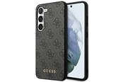 Mobil - Covers & Cases - GUESS GUHCS23SG4GFGR S23 S911 grey/grey hardcase 4G Metal Gold Logo - 3666339116958