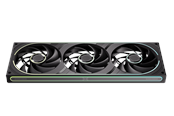 Kabinet Køler - Tryx FOBR ARGB 360 Fan Black - 120mm - Sort med RGB LED lys - F-F360A-AM3M-G0K