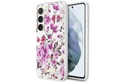 Mobil - Covers & Cases - GUESS GUHCS23MHCFWST S23+ S916 white/white hardcase Flower Collection - 3666339117290