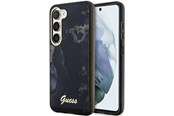 Mobil - Covers & Cases - GUESS GUHCS23MHTMRSK S23+ S916 black/black hardcase Golden Marble Collection - 3666339117351