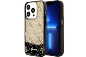 Mobil - Covers & Cases - GUESS GUHCP14LLC4PSGK iPhone 14 Pro 6.1" black/black hardcase Liquid Glitter 4G Transculent - 3666339116217