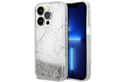 Mobil - Covers & Cases - GUESS GUHCP14LLCSGSGH iPhone 14 Pro 6.1" white/white hardcase Liquid Glitter Marble - 3666339127329