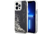 Mobil - Covers & Cases - GUESS GUHCP14XLCSGSGK iPhone 14 Pro Max 6.7" black/black hardcase Liquid Glitter Marble - 3666339127305