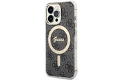 Mobil - Covers & Cases - GUESS GUHMP13LH4STK iPhone 13 Pro / 13 6.1" black/black hardcase 4G MagSafe - 3666339126810
