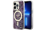 Mobil - Covers & Cases - GUESS GUHMP14LHLEOPWP iPhone 14 Pro 6.1" pink/pink hardcase Leopard MagSafe - 3666339115692