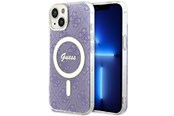 Mobil - Covers & Cases - GUESS 4G MagSafe case for iPhone 14 - purple - 3666339127190