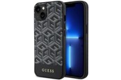 Mobil - Covers & Cases - GUESS GUHMP14SHGCFSEK iPhone 14 6.1" black/black hardcase GCube Stripes MagSafe - 3666339112424