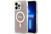 Mobil - Covers & Cases - GUESS 4G MagSafe case for iPhone 14 Pro Max - pink - 3666339118297