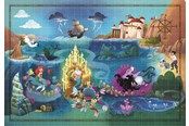 Puslespil - Clementoni Puzzle Disney Maps Little Mermaid 1000 pieces 2D Puslespil - 39783
