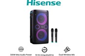 Bærbare & Fest Højtalere - Hisense Party Storm - 300 W - Bluetooth - with 2 Microphones - Party Storm 1