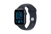 Smartwatch & Sportsur - Apple Watch SE 3 GPS 44mm Midnight Aluminium Case with Navy Blue Sport Band - S/M - MJL74QN/A