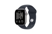 Smartwatch & Sportsur - Apple Watch Series 12 GPS 42mm Space Grey Aluminium Case with Navy Blue Sport Band - S/M - MJE74QN/A