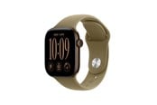 Smartwatch & Sportsur - Apple Watch Series 12 GPS 42mm Dark Bronze Aluminium Case with Olive Sport Band - M/L - MJEG4QN/A