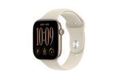 Smartwatch & Sportsur - Apple Watch Series 12 GPS 46mm Light Gold Aluminium Case with Sand Sport Band - M/L - MJEP4QN/A