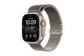 Smartwatch & Sportsur - Apple Watch Ultra 4 GPS + Cellular 49mm Natural Titanium Case with Natural Titanium Milanese Loop - M - MJA94DH/A