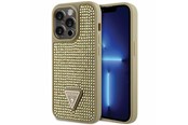 Mobil - Covers & Cases - GUESS GUHCP14LHDGTPD iPhone 14 Pro 6.1" gold/gold hardcase Rhinestone Triangle - 3666339120078