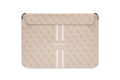 Systemtilbehør (kølepasta mv.) - GUESS 4G Printed Stripes cover for a 14" laptop - pink - 3666339120559