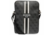 Tasker - GUESS Bag GUTB10P4RPSK 10" black/black 4G Stripes Tablet Bag - 3666339120429