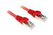 Netværkskabel - Sharkoon patch cable - red - Rød - RGLI0007