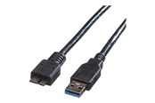 USB kabel - Roline - USB cable - Micro-USB Type B to USB Type A - 3 m - 11.02.8877