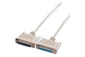 Parallel / Seriel kabel - Roline - serial cable - DB-25 to DB-25 - 4.5 m - 11.01.3645