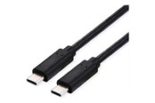 USB kabel - Roline - USB-C cable - 24 pin USB-C to 24 pin USB-C - 50 cm - 11.02.9100