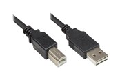 USB kabel - Alcasa electronik Good Connections - USB cable - USB to USB Type B - 5 m - 2510-EU05
