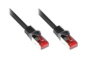 Netværkskabel - Alcasa electronik Good Connections RNS patch cable - 10 m - black - Sort - 8060-100S