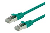 Netværkskabel - Roline VALUE patch cable - 10 m - green - Grøn - 21.99.1283