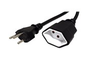 Strømkabel (ekstern) - Roline VALUE - power extension cable - Type 12 to Type 13 - 3 m - 19.99.1180