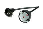 Strømkabel (ekstern) - Roline VALUE - power extension cable - power CEE 7/7 to power CEE 7/7 - 10 m - 19.99.1168