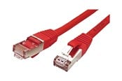 Netværkskabel - Roline VALUE patch cable - 10 m - red - Rød - 21.99.1281