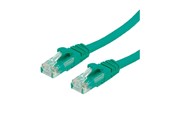Netværkskabel - Roline VALUE patch cable - 15 m - green RAL 6016 - Grøn - 21.99.1448