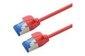 Netværkskabel - Roline patch cable - 5 m - red pantone 199C - Rød - 21.15.4305