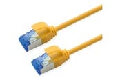 Netværkskabel - Roline patch cable - 30 cm - yellow pantone 135C - Gul - 21.15.4328