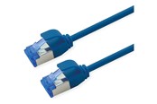 Netværkskabel - Roline patch cable - 2 m - blue pantone 647C - Blå - 21.15.4342